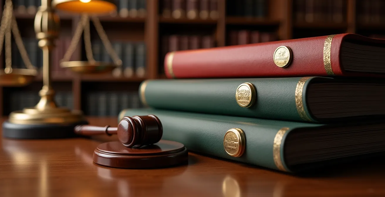 Documents juridiques et certificats de conformité électrique disposés sur un bureau